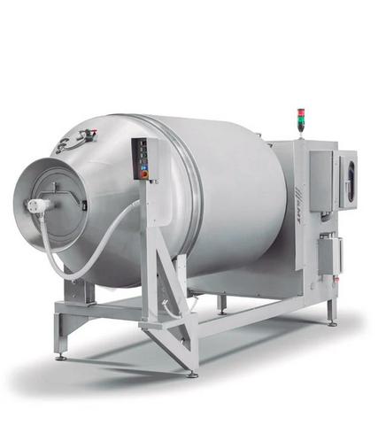 Kommerzielle automatische Edelstahl-1000-l-rollende hydraulische Gefl&uuml;gel-Marinator-H&uuml;hner-Rindfleisch-Vakuum-Fleisch-Tumbler-Maschine