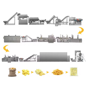 Industrial Frier Machine Potato Chips Onions Crispy Fried Onion Frying Machine
