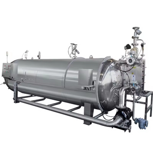 Υψηλής θερμοκρασίας Υψηλής πίεσης Steam Vacuum Packing Poultry Meat Sterilizer Retort Machine Κατασκευαστής