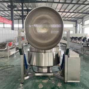 Industrial Cooking Pot 300L Steam/Gas/Electric Kettle Vegetable Blanching Pot